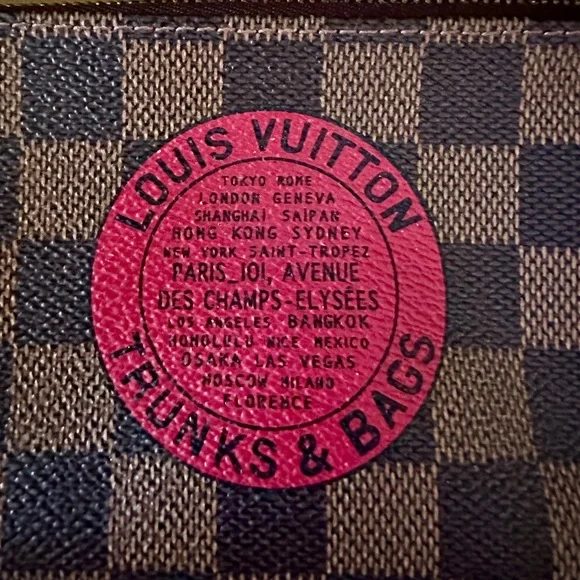 Louis Vuitton Damier Ebene Trunks & Bags mini pochette FULL INCLUSION - Picture 11 of 12